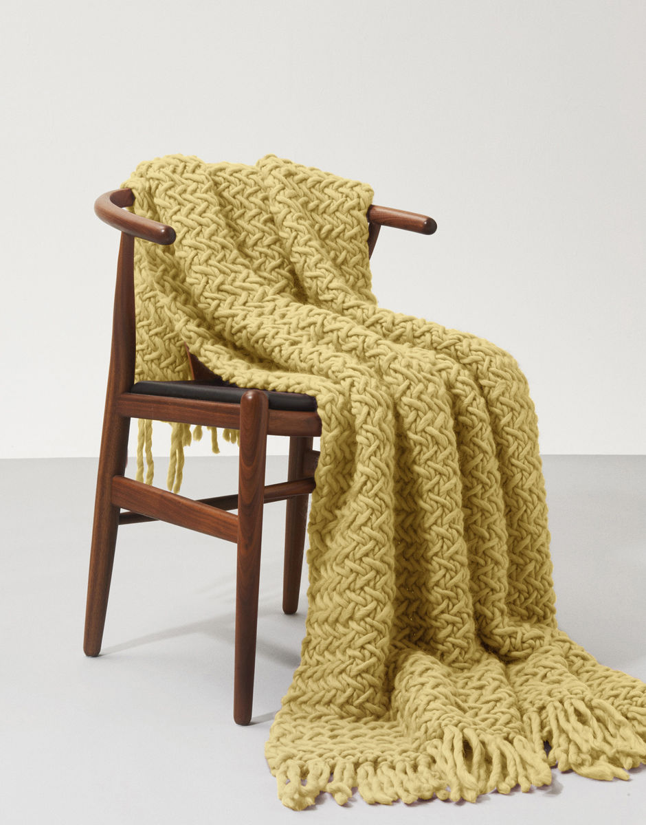 Koselig Blanket Chalk Yellow