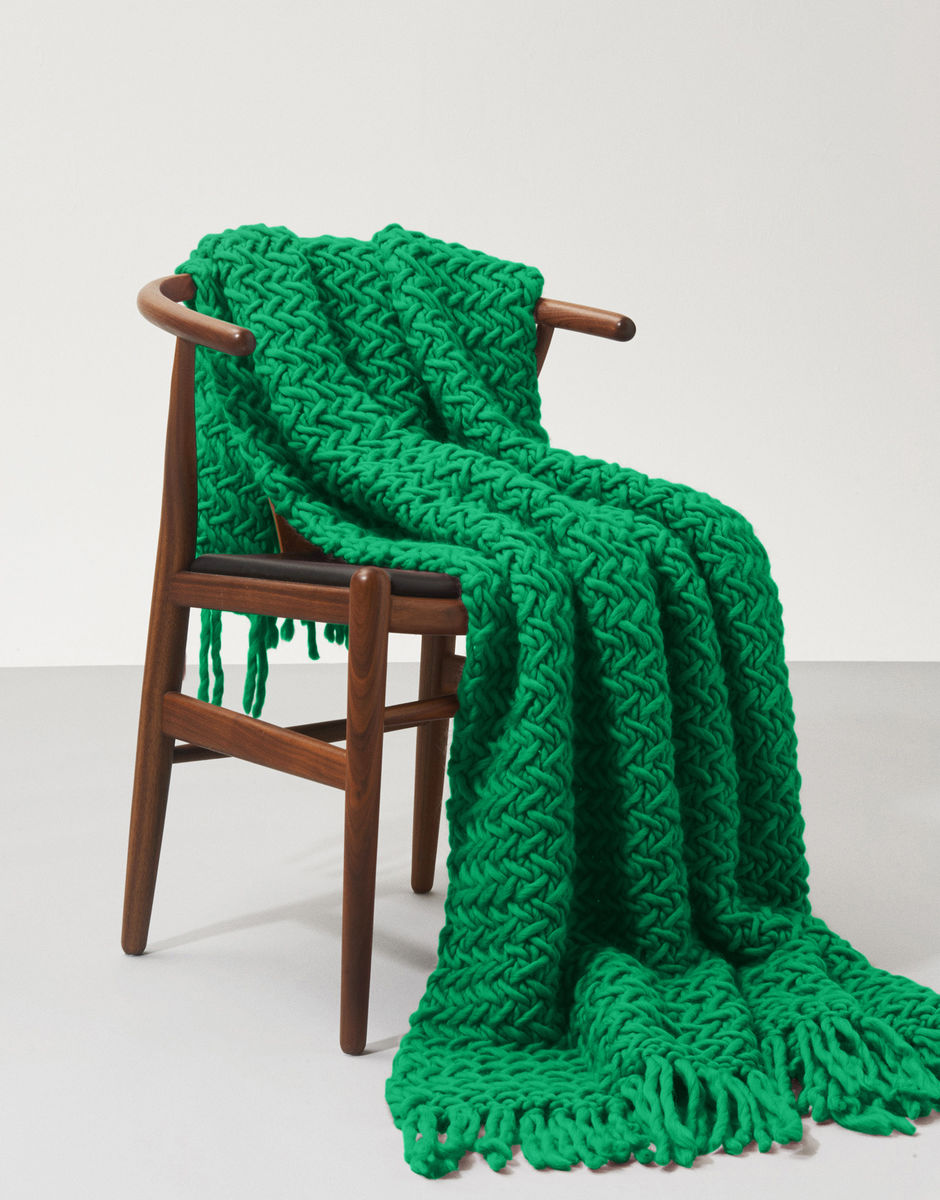 Koselig Blanket Emerald Green