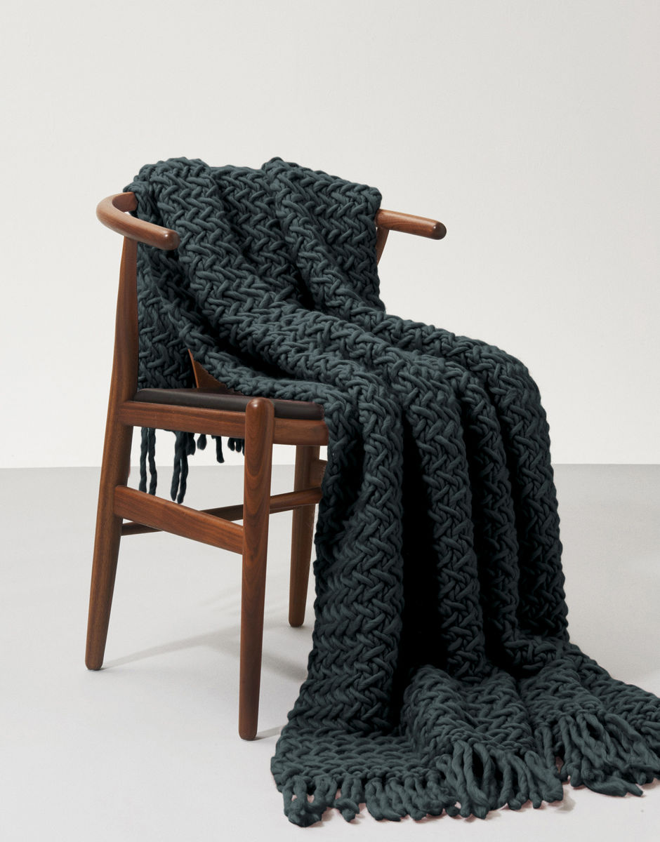Koselig Blanket Forest Green