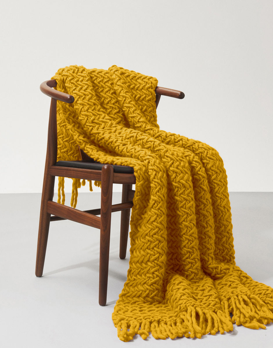 Koselig Blanket Mustard Sally