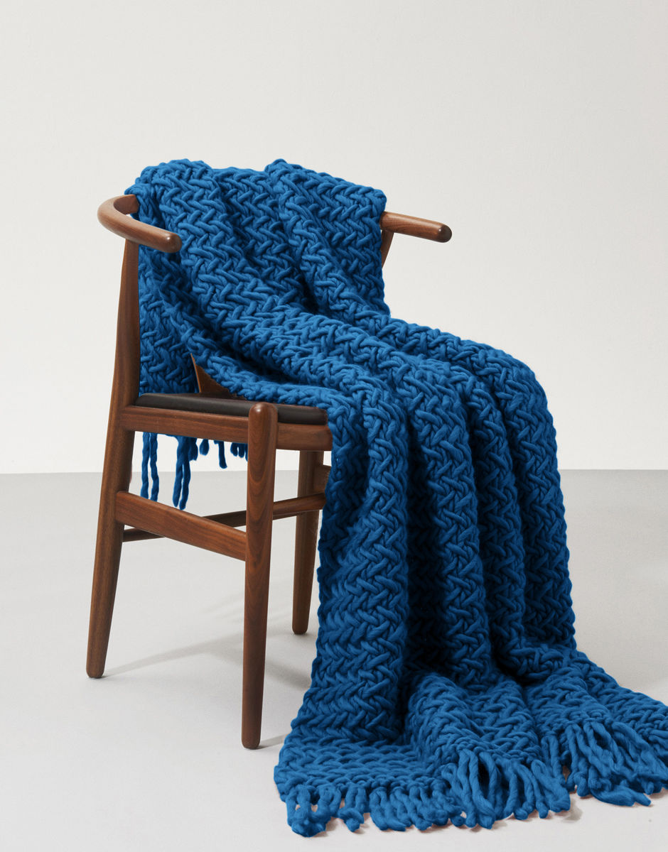 Koselig Blanket Sherpa Blue