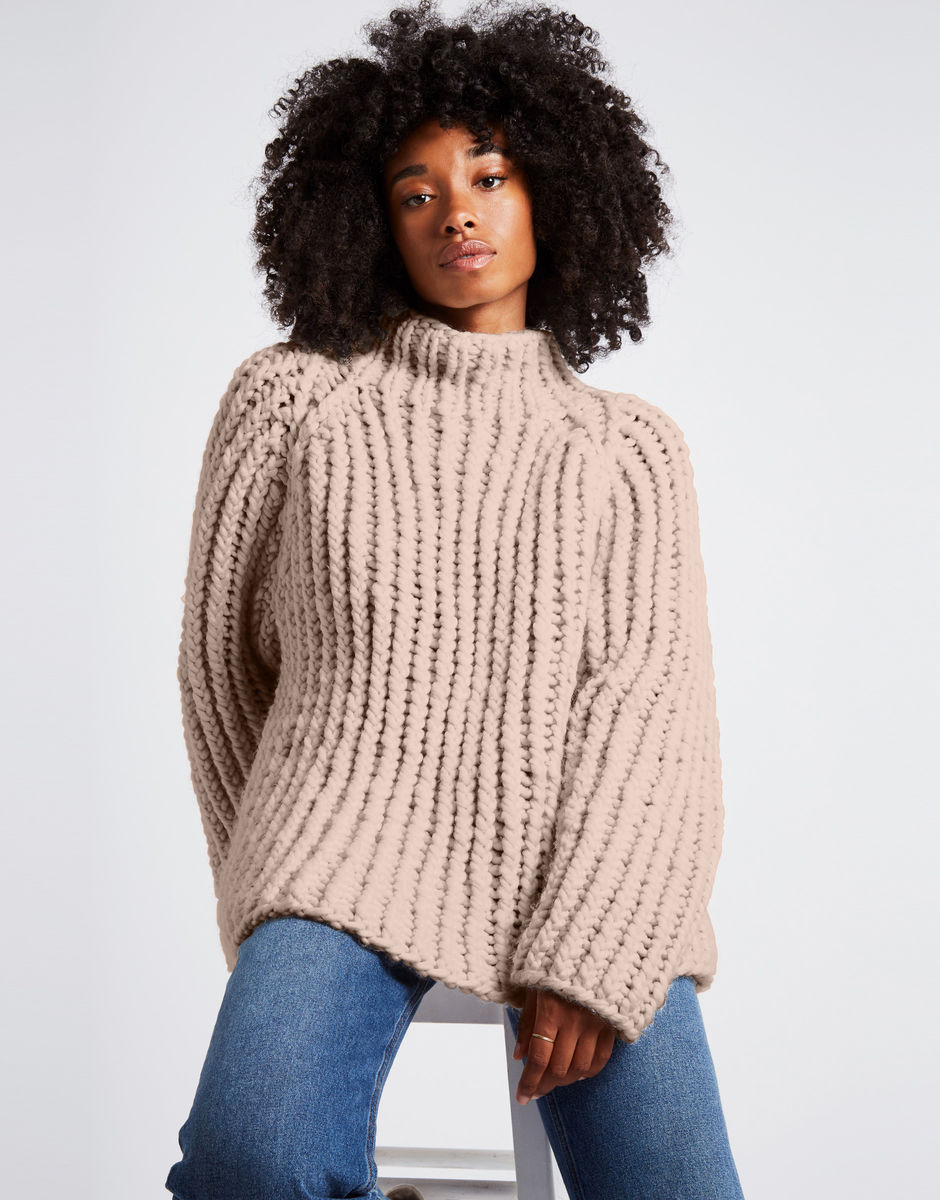 Lightning Pullover Cameo Rose