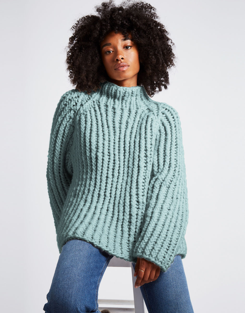 Lightning Pullover Duck Egg Blue