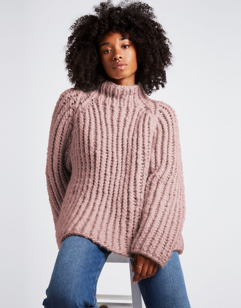 Lightning Pullover Mellow Mauve