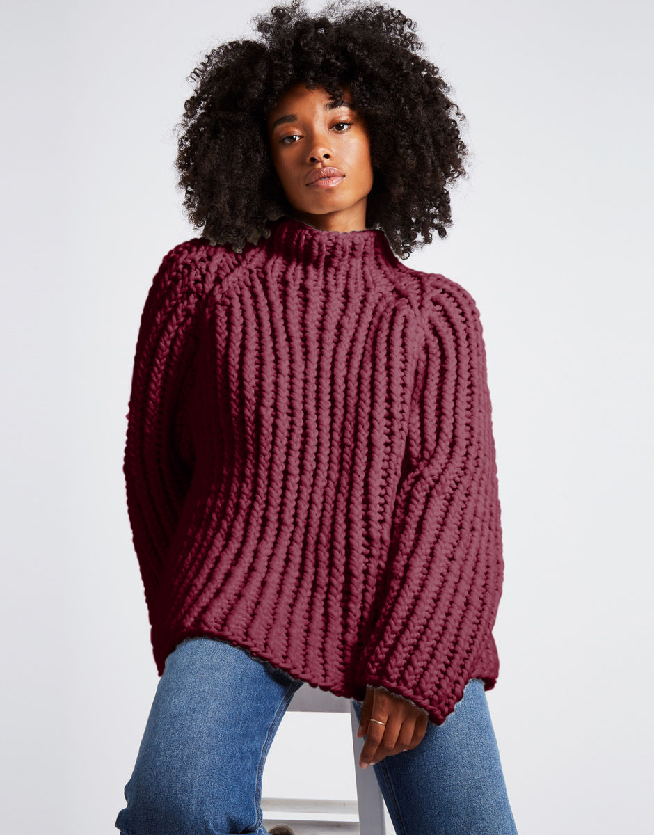 Lightning Pullover Margaux Red