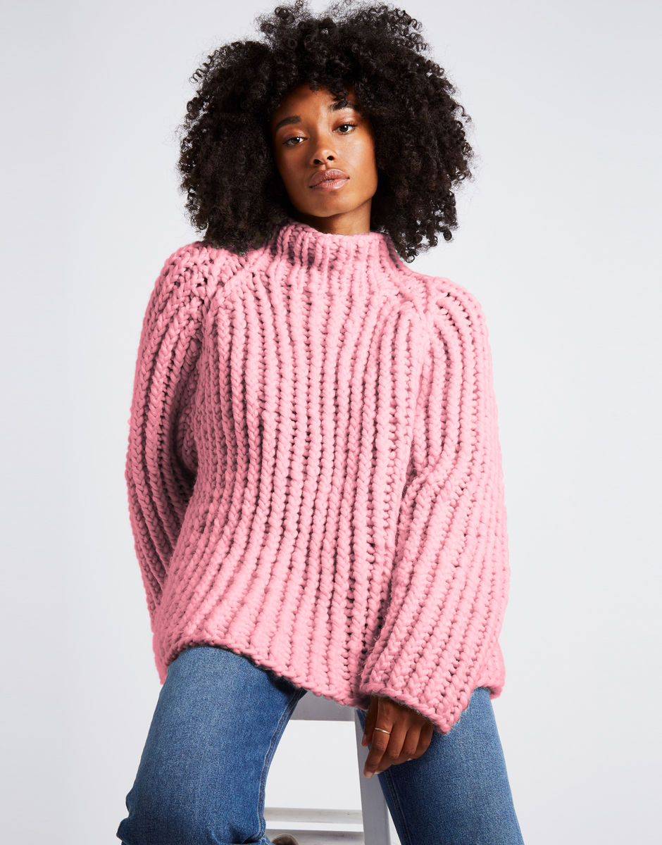 Lightning Pullover Pink Lemonade
