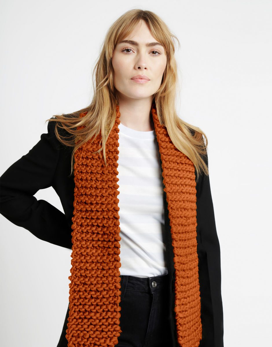 Lil' Foxy Roxy Scarf Cinnamon Dust