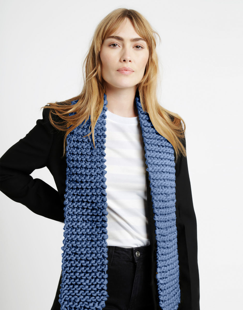 Lil' Foxy Roxy Scarf Dusty Denim