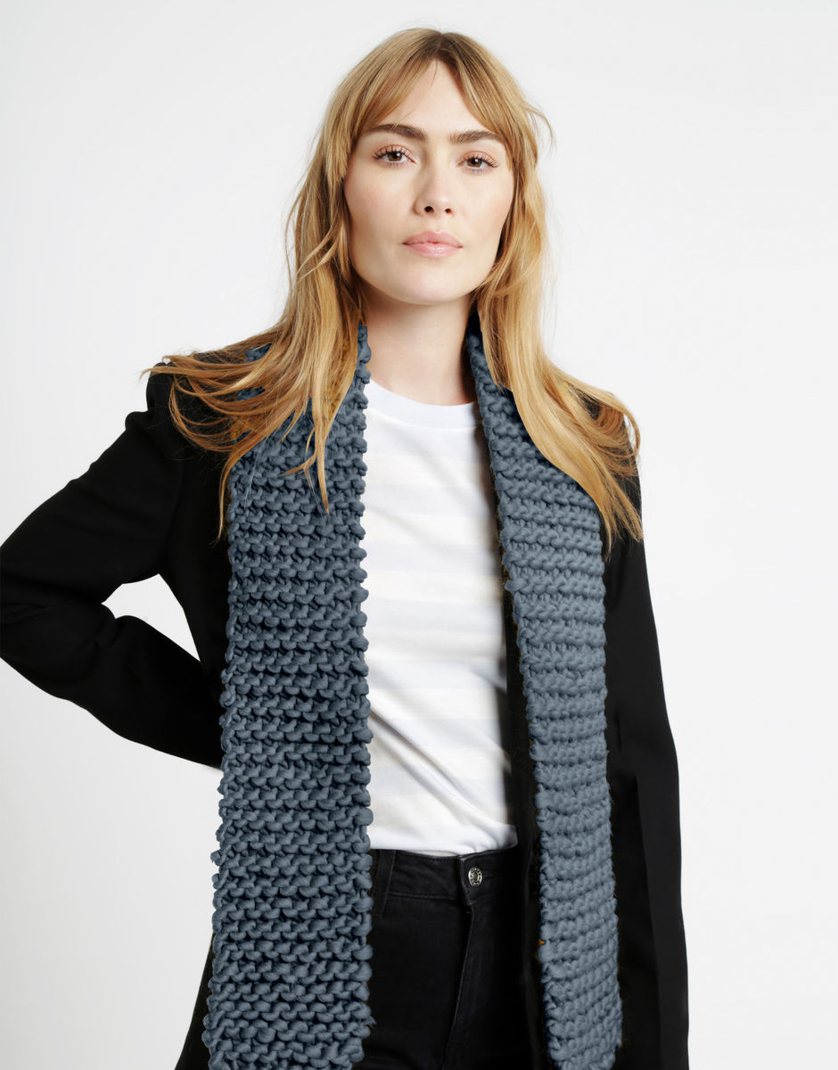 Lil' Foxy Roxy Scarf Eagle Grey