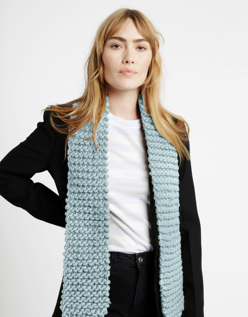 Lil' Foxy Roxy Scarf Duck Egg Blue