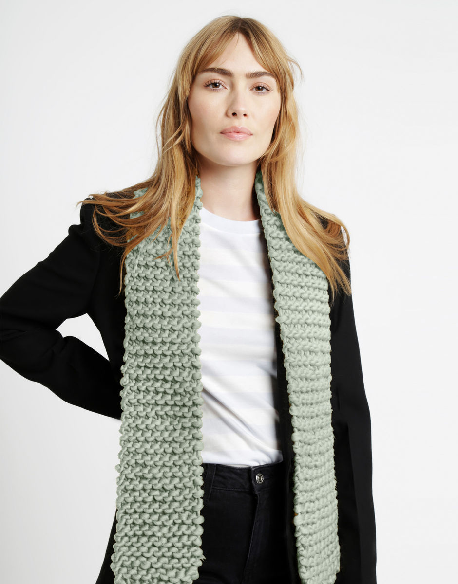 Lil' Foxy Roxy Scarf Eucalyptus Green