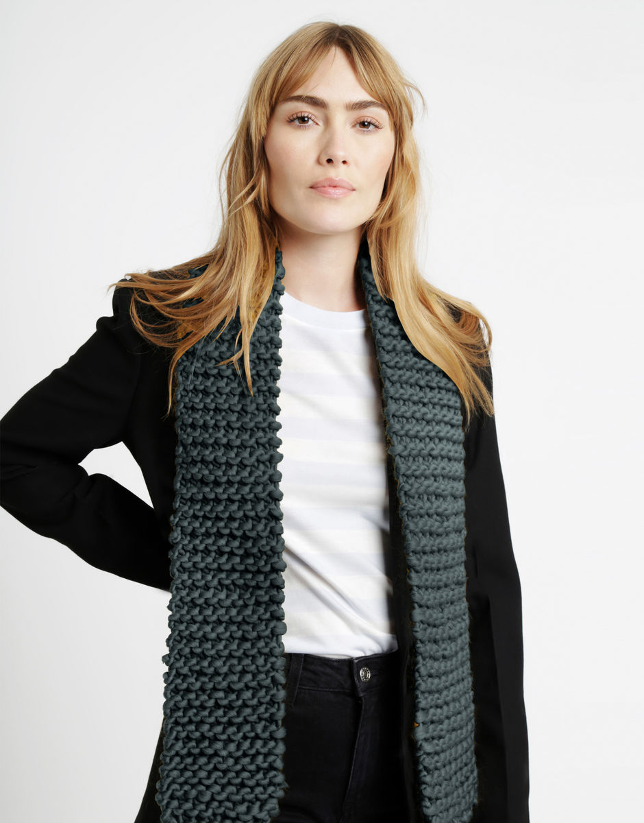 Lil' Foxy Roxy Scarf Forest Green