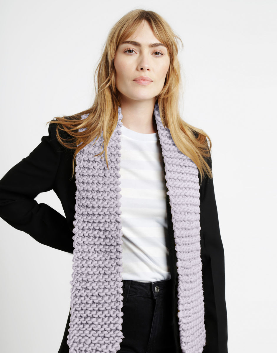 Lil' Foxy Roxy Scarf Lilac Powder