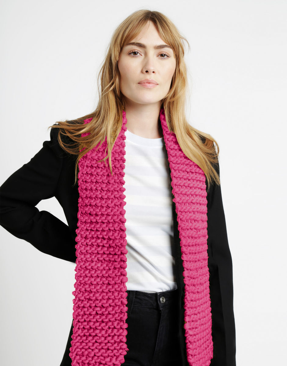 Lil' Foxy Roxy Scarf Hot Punk Pink