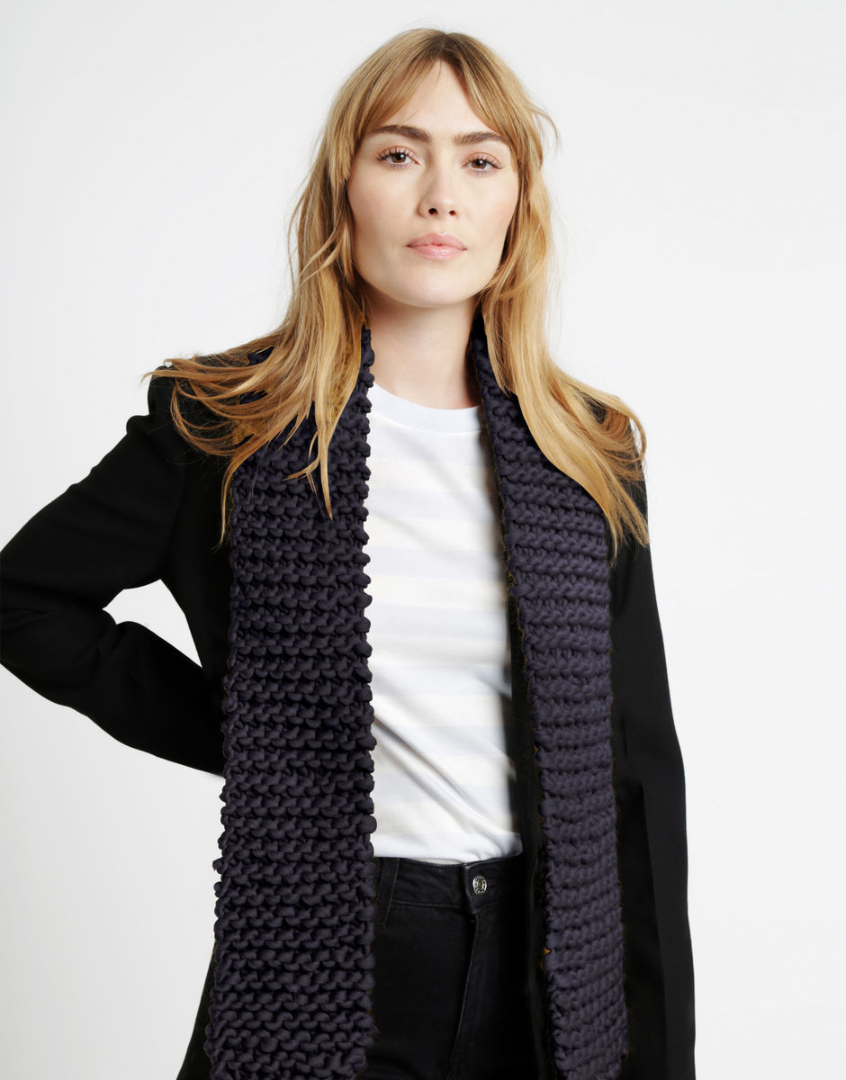 Lil' Foxy Roxy Scarf Midnight Blue