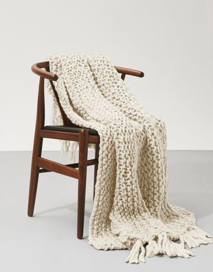 Lil' Take Me Home Decke Ivory White
