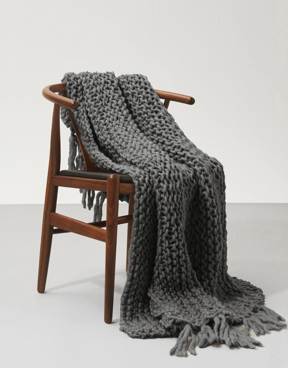 Lil' Take Me Home Decke Tweed Grey