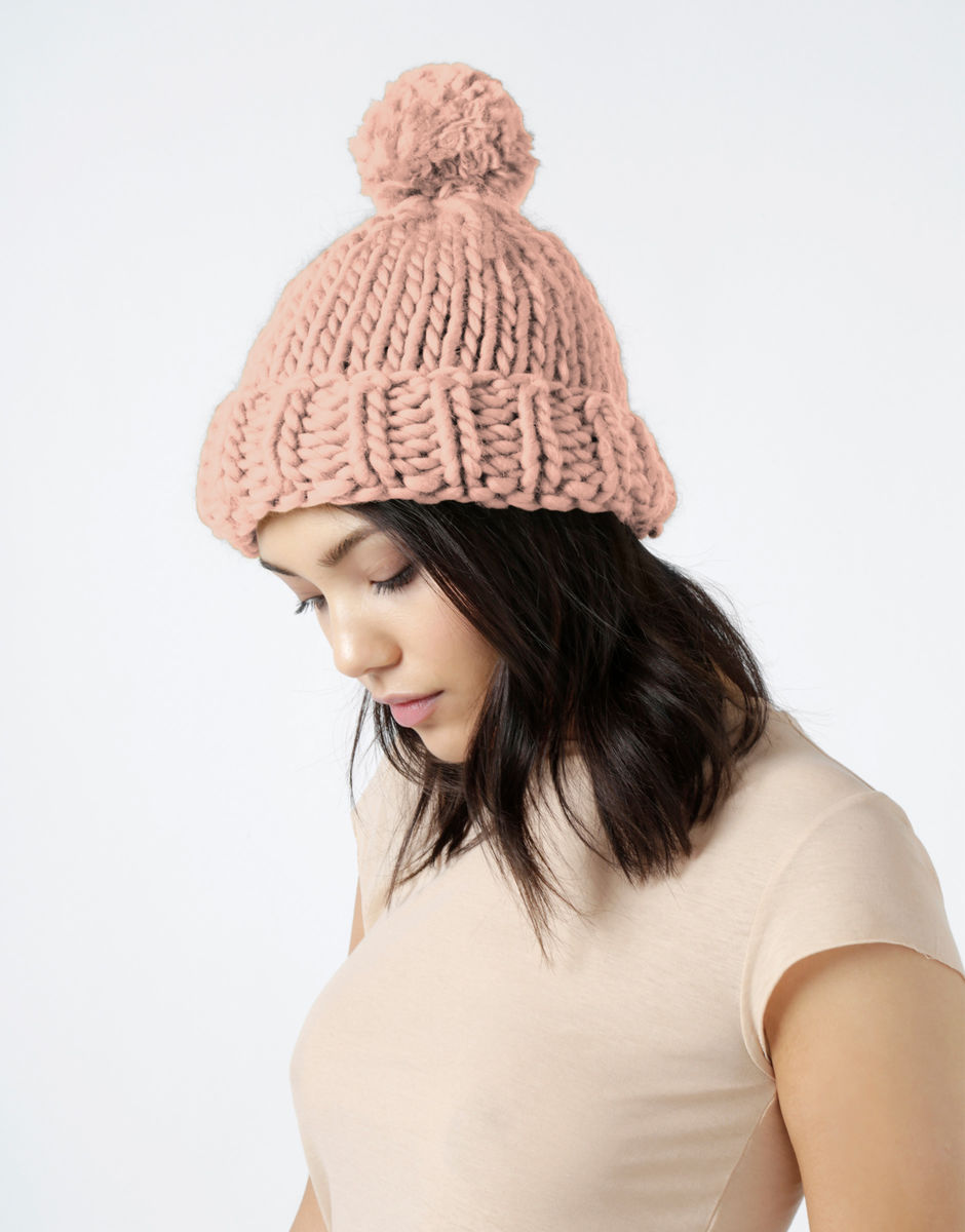 Lucy Beanie Cameo Rose