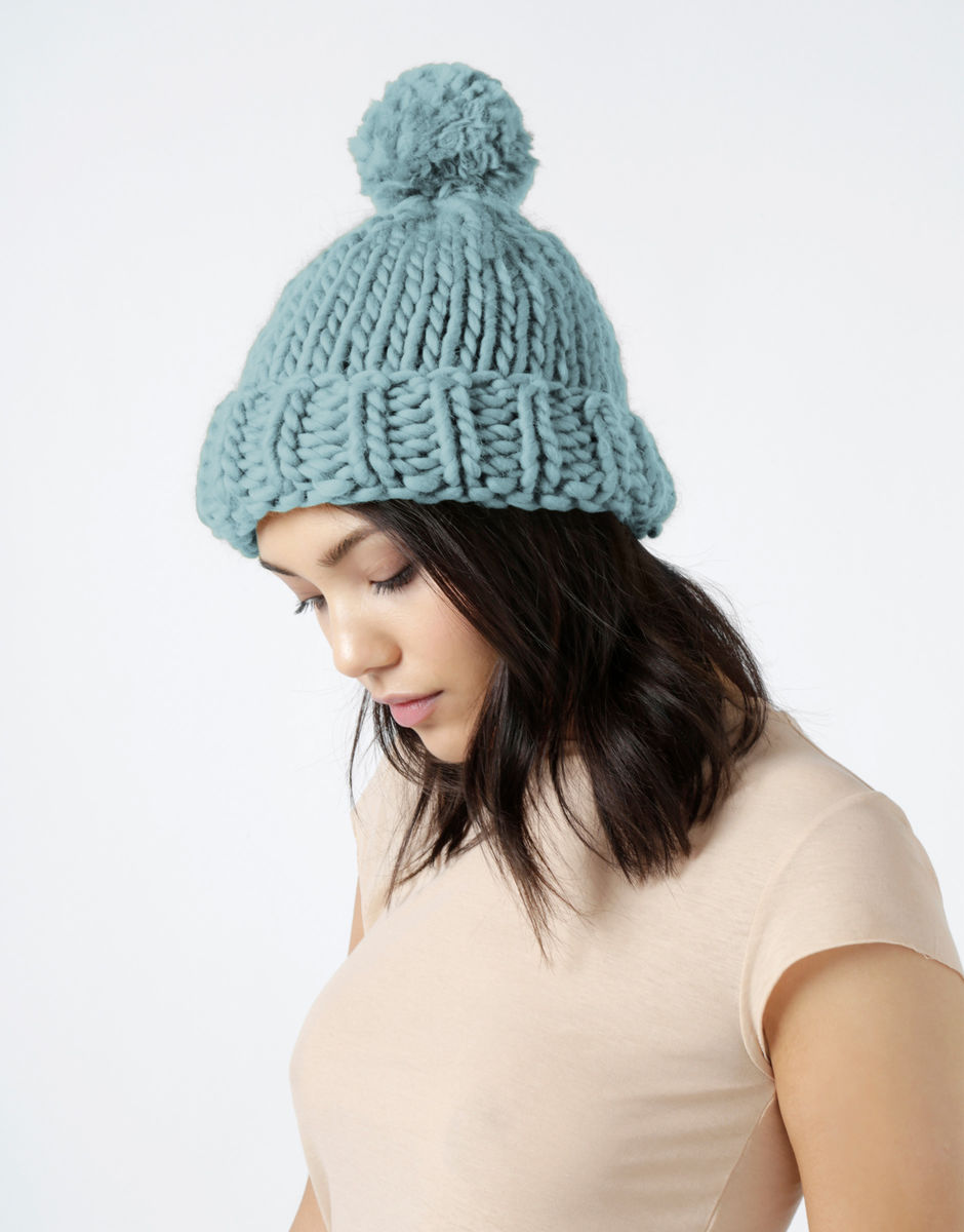Lucy Beanie Duck Egg Blue