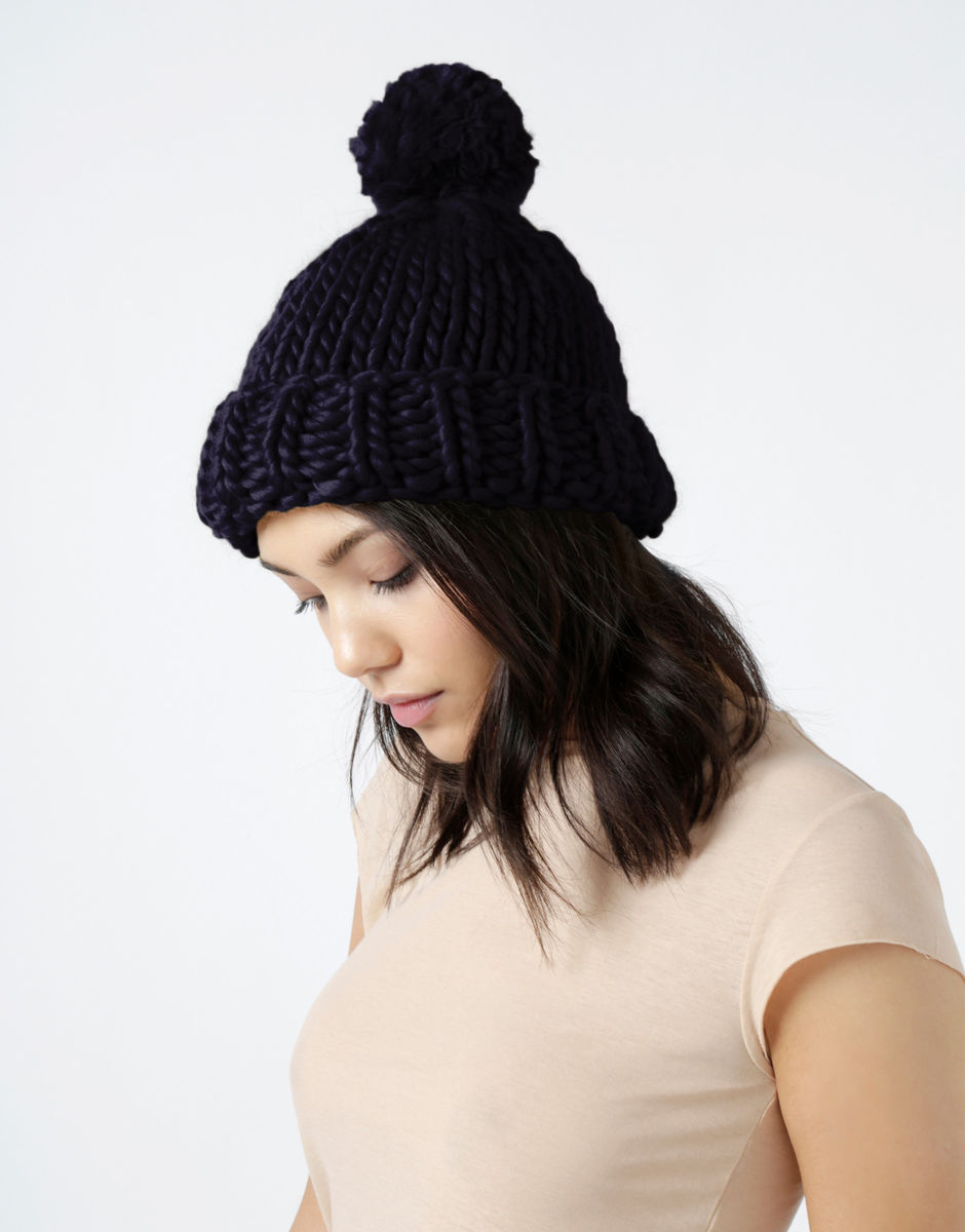 Lucy Beanie Midnight Blue
