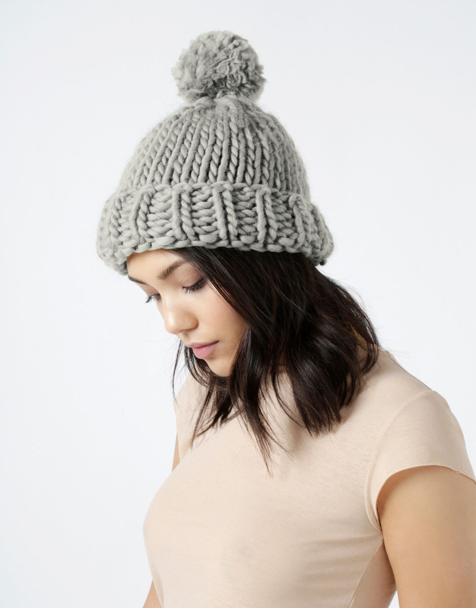 Lucy Beanie Rocky Grey