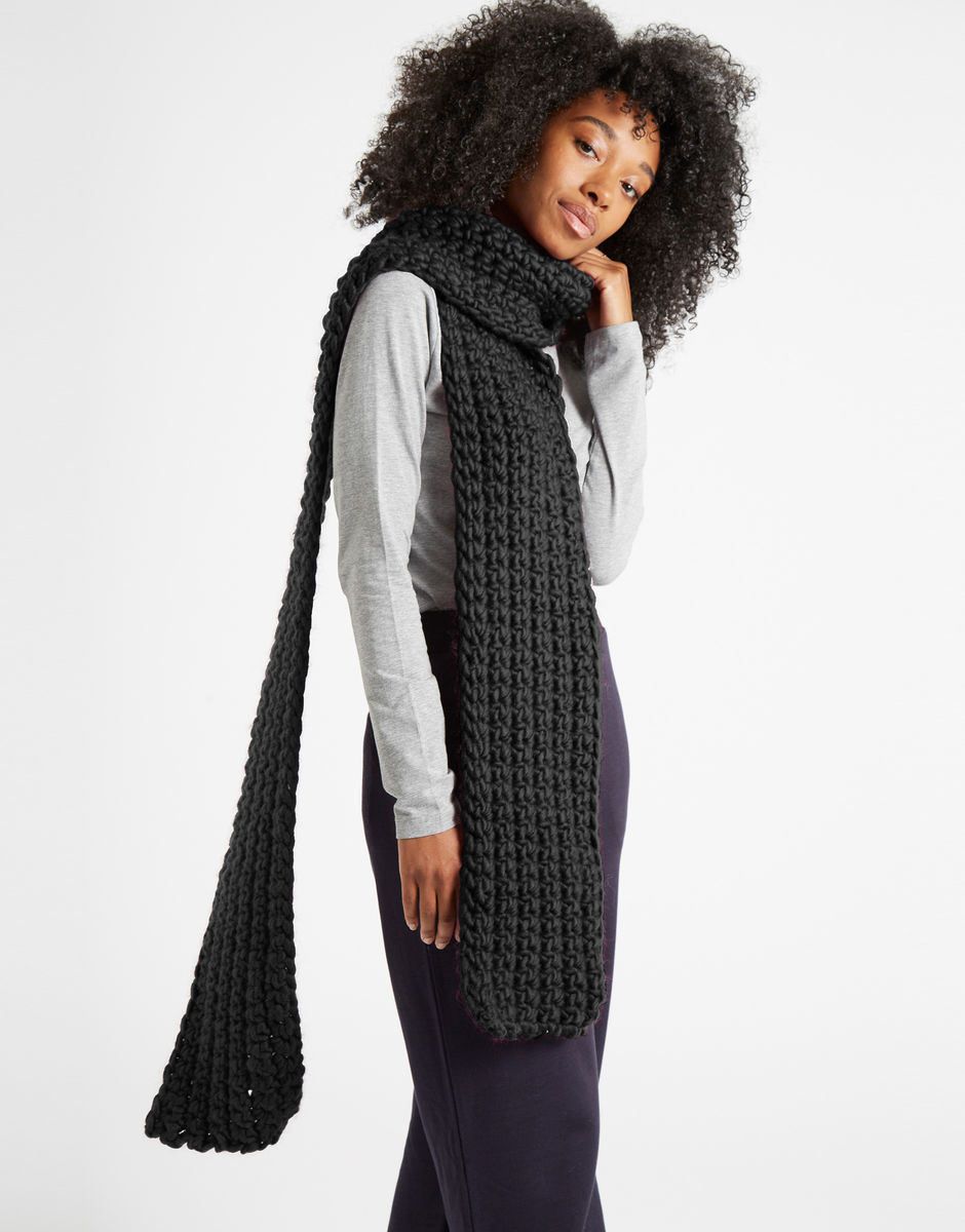 Sweet Intuition Scarf Charcoal