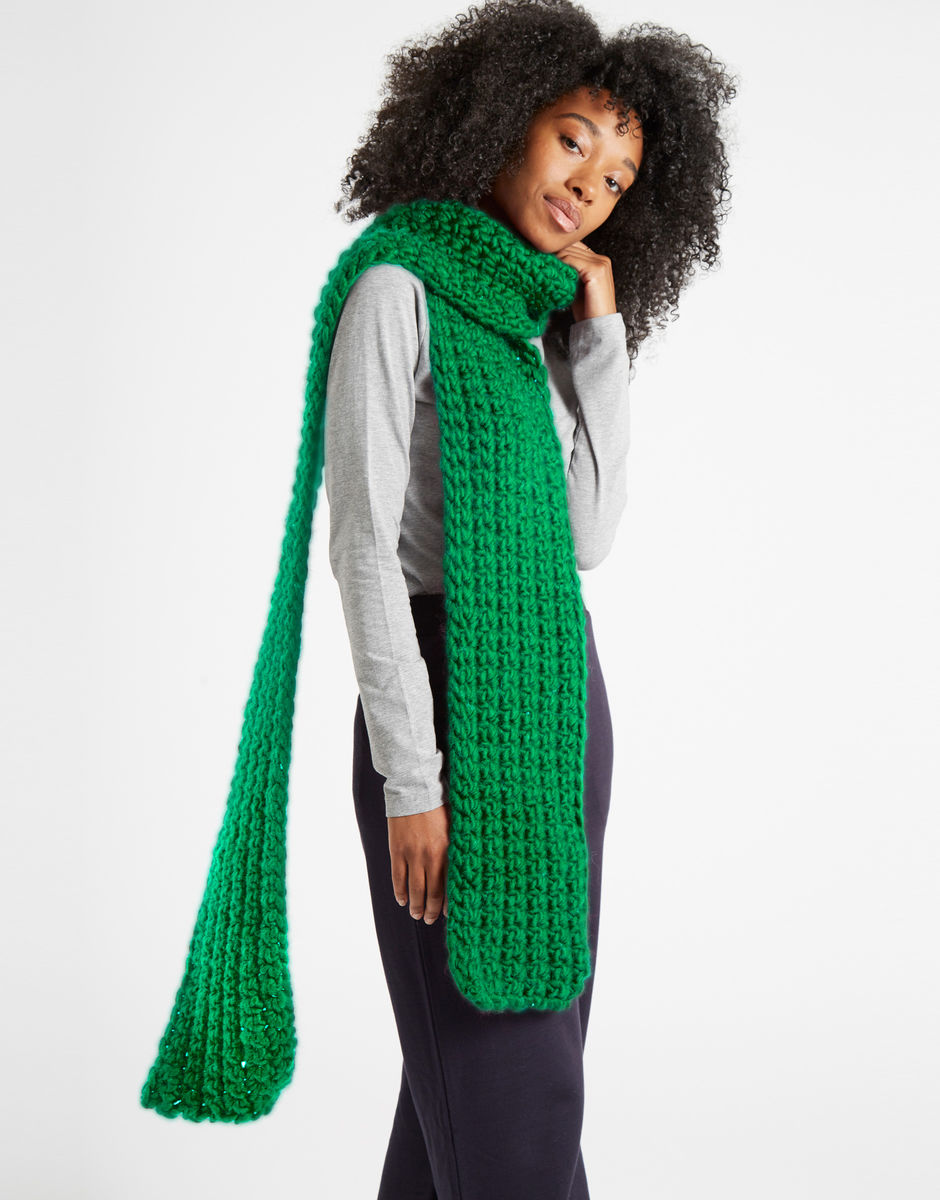 Sweet Intuition Scarf Emerald Green
