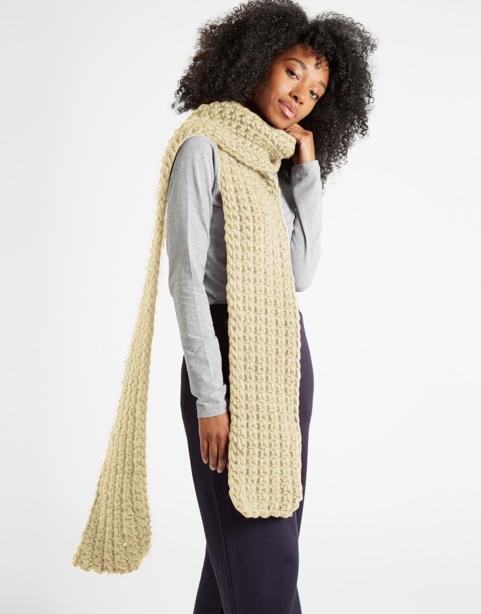 Sweet Intuition Scarf Ivory White