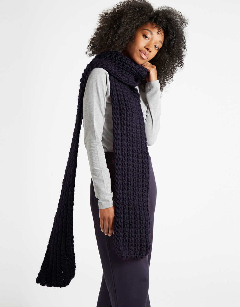 Sweet Intuition Scarf Midnight Blue