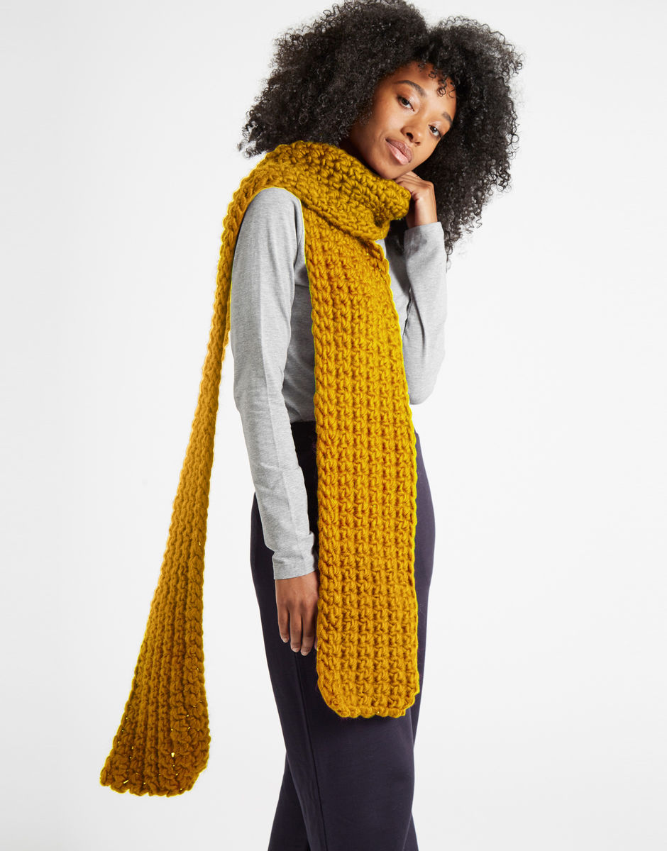 Sweet Intuition Scarf Mustard Sally
