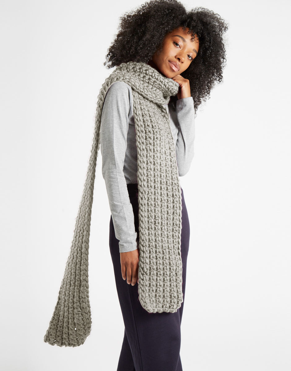 Sweet Intuition Scarf Rocky Grey
