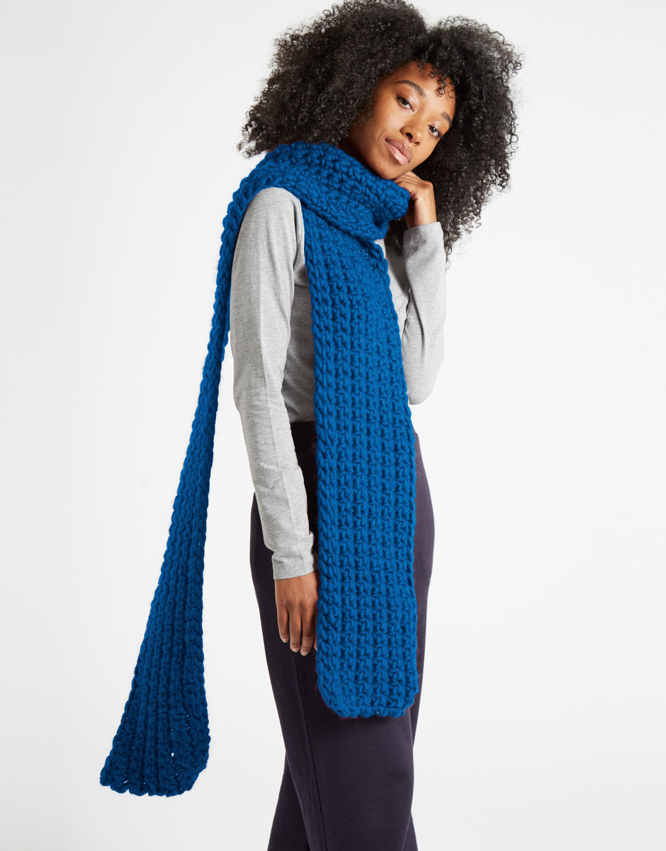 Sweet Intuition Scarf Sherpa Blue