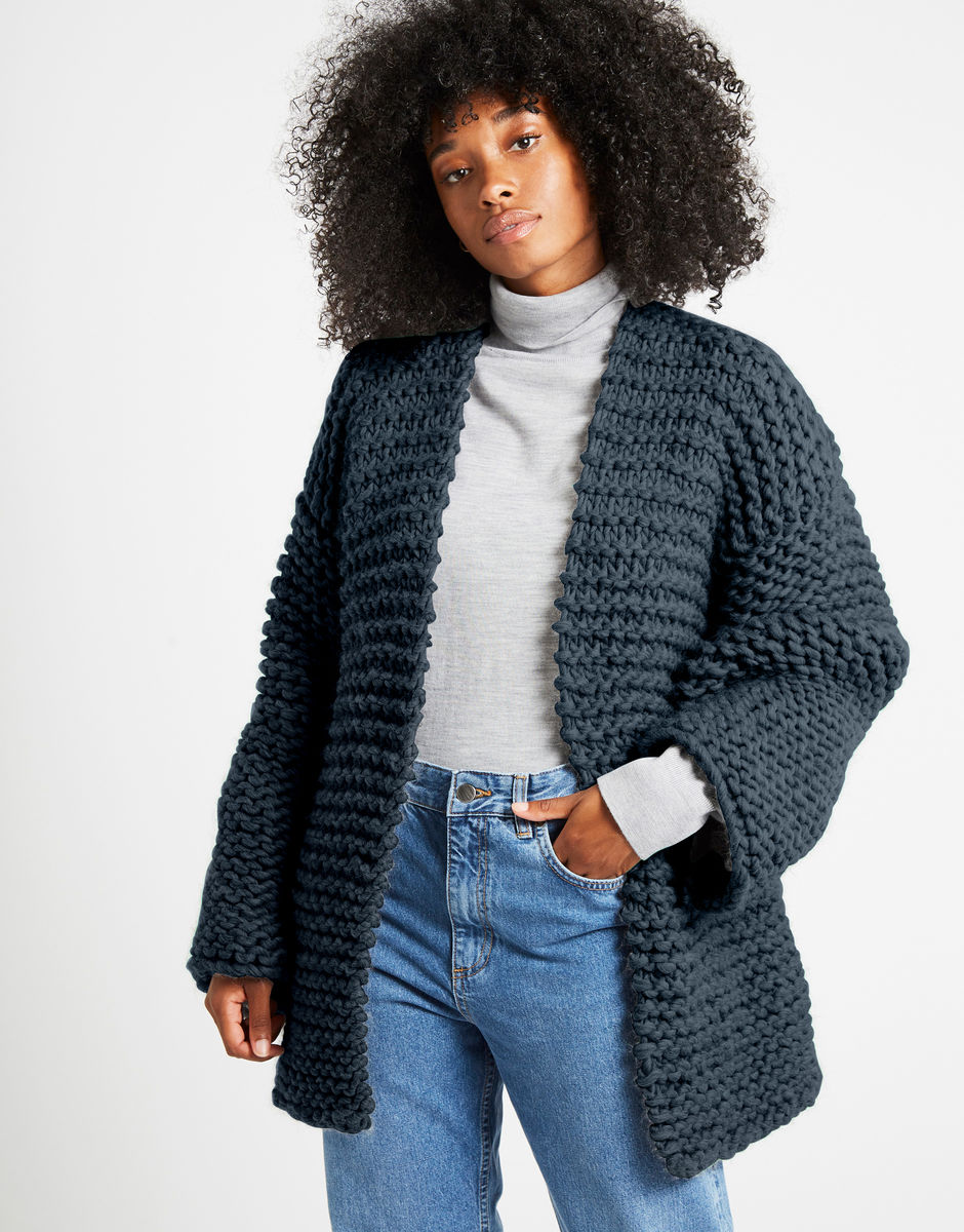 Sweet Love Cardigan Eagle Grey