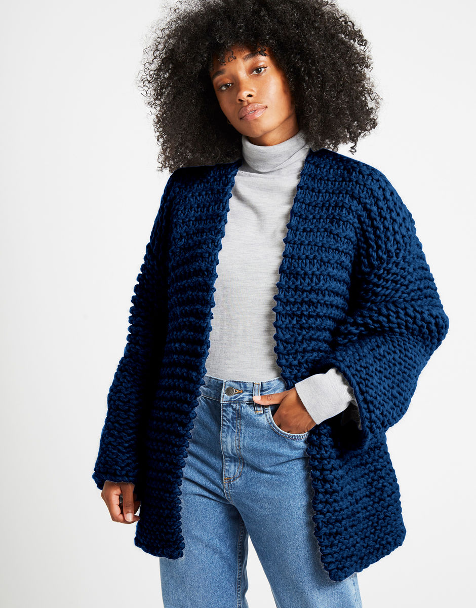Sweet Love Cardigan Curasao Blue