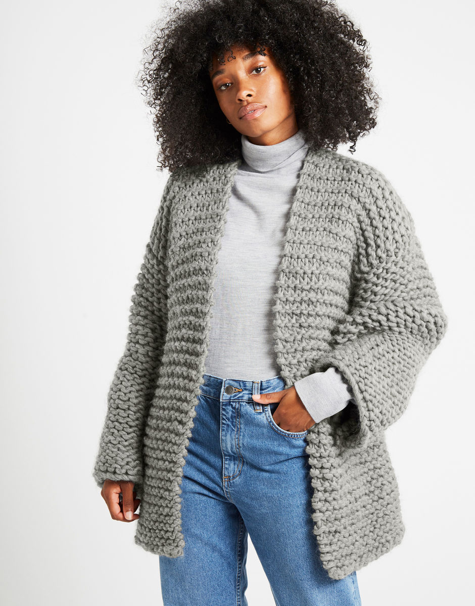 Sweet Love Cardigan Rocky Grey