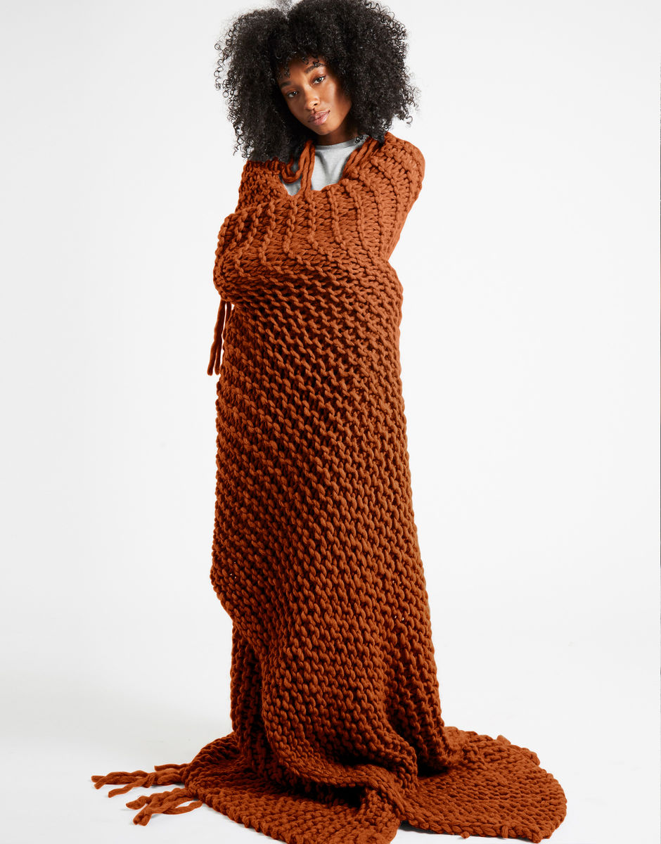 Take Me Home Blanket Cinnamon Dust