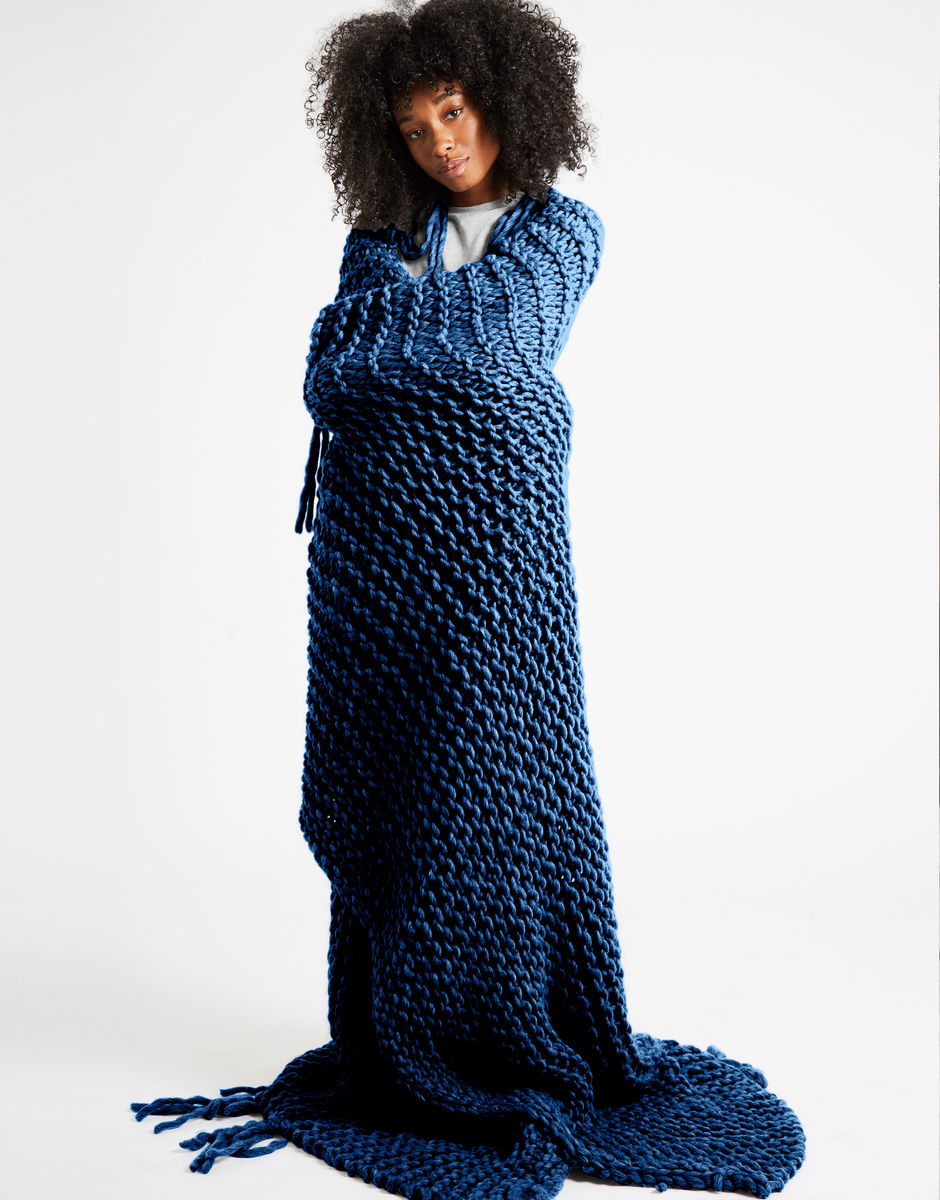 Take Me Home Blanket Curasao Blue