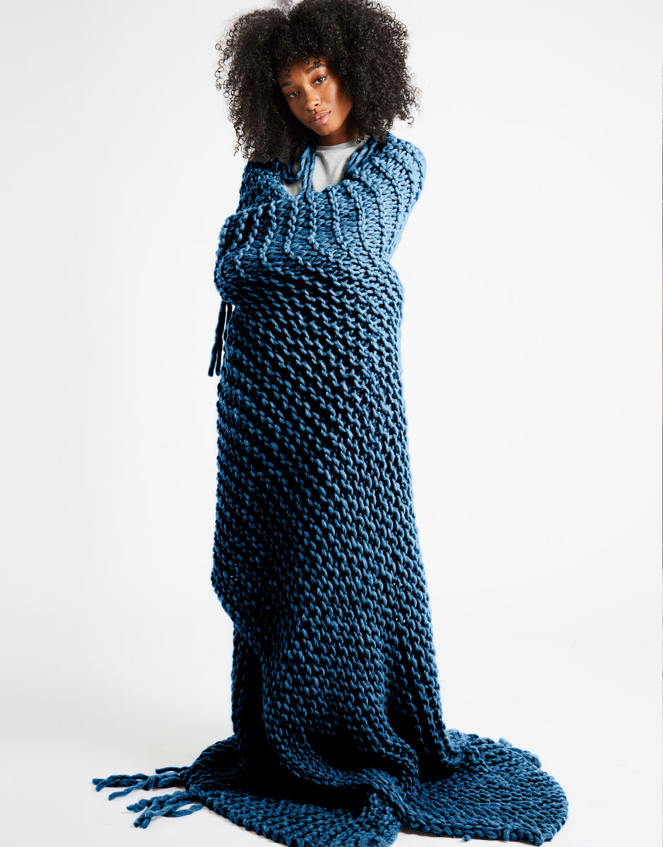 Take Me Home Blanket Dusty Denim