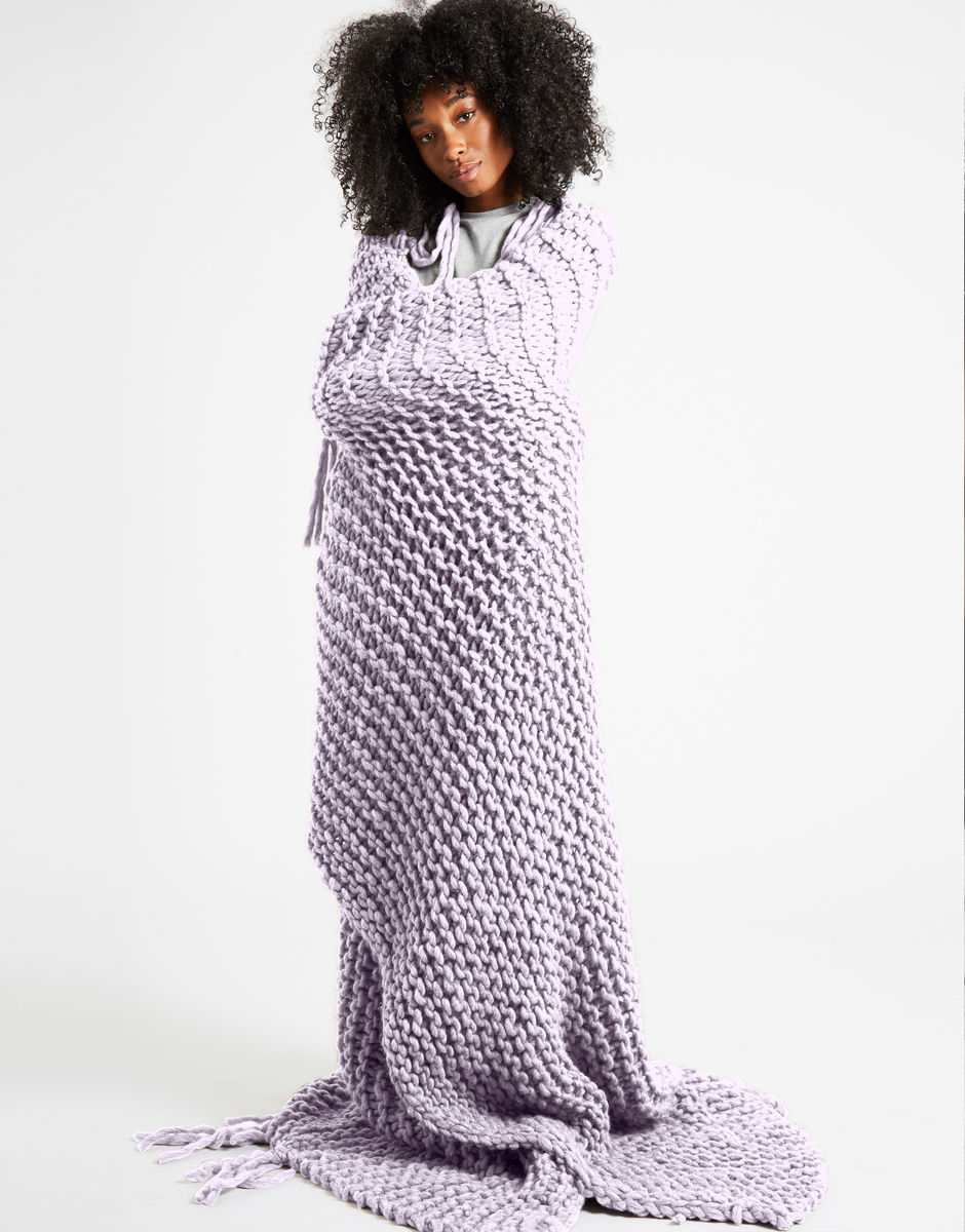 Take Me Home Blanket Lilac Powder