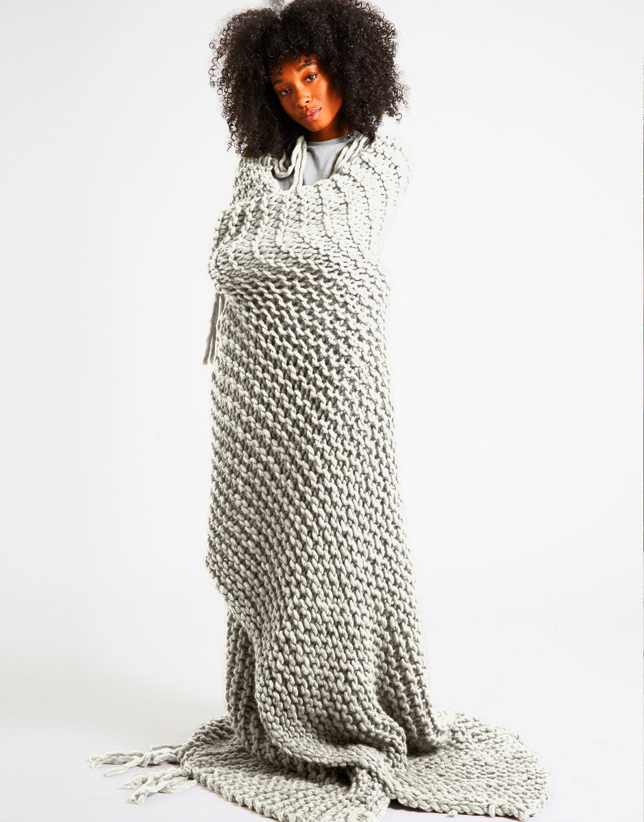 Take Me Home Blanket Rocky Grey
