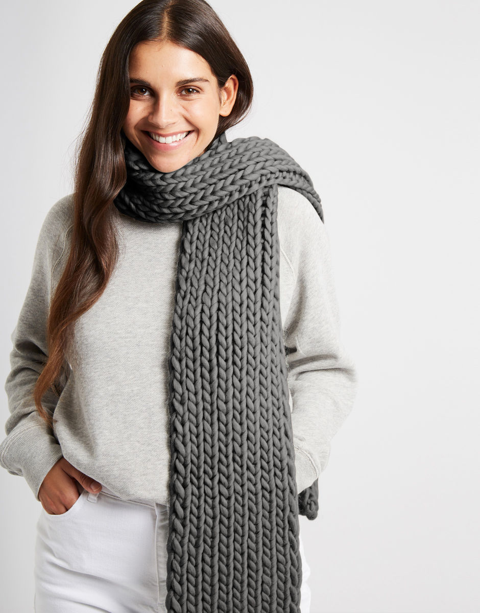 Whistler Scarf Tweed Grey