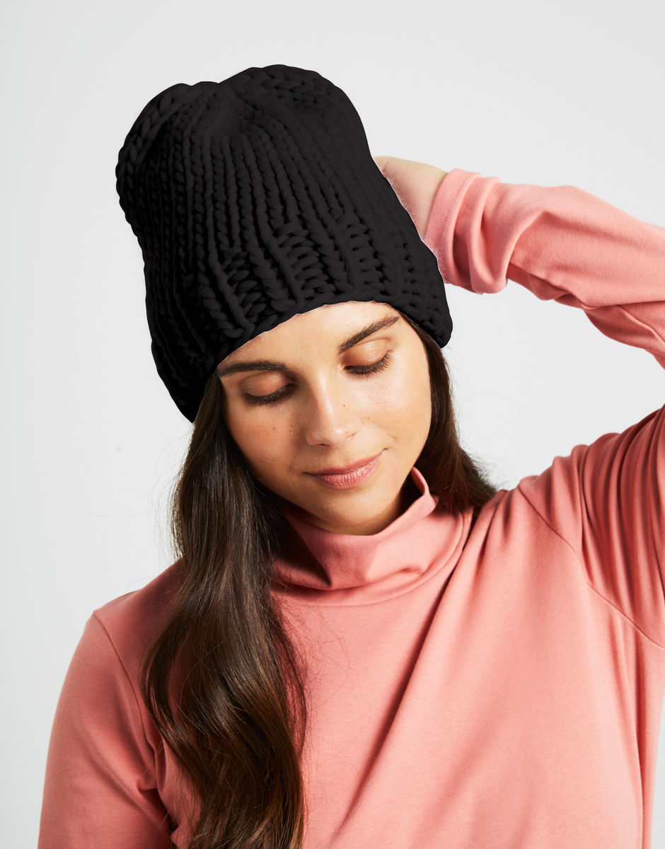 Hygge Mütze Space Black