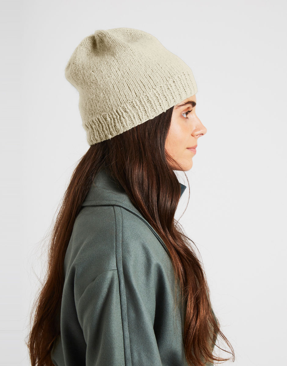 Billy Beanie Ivory White