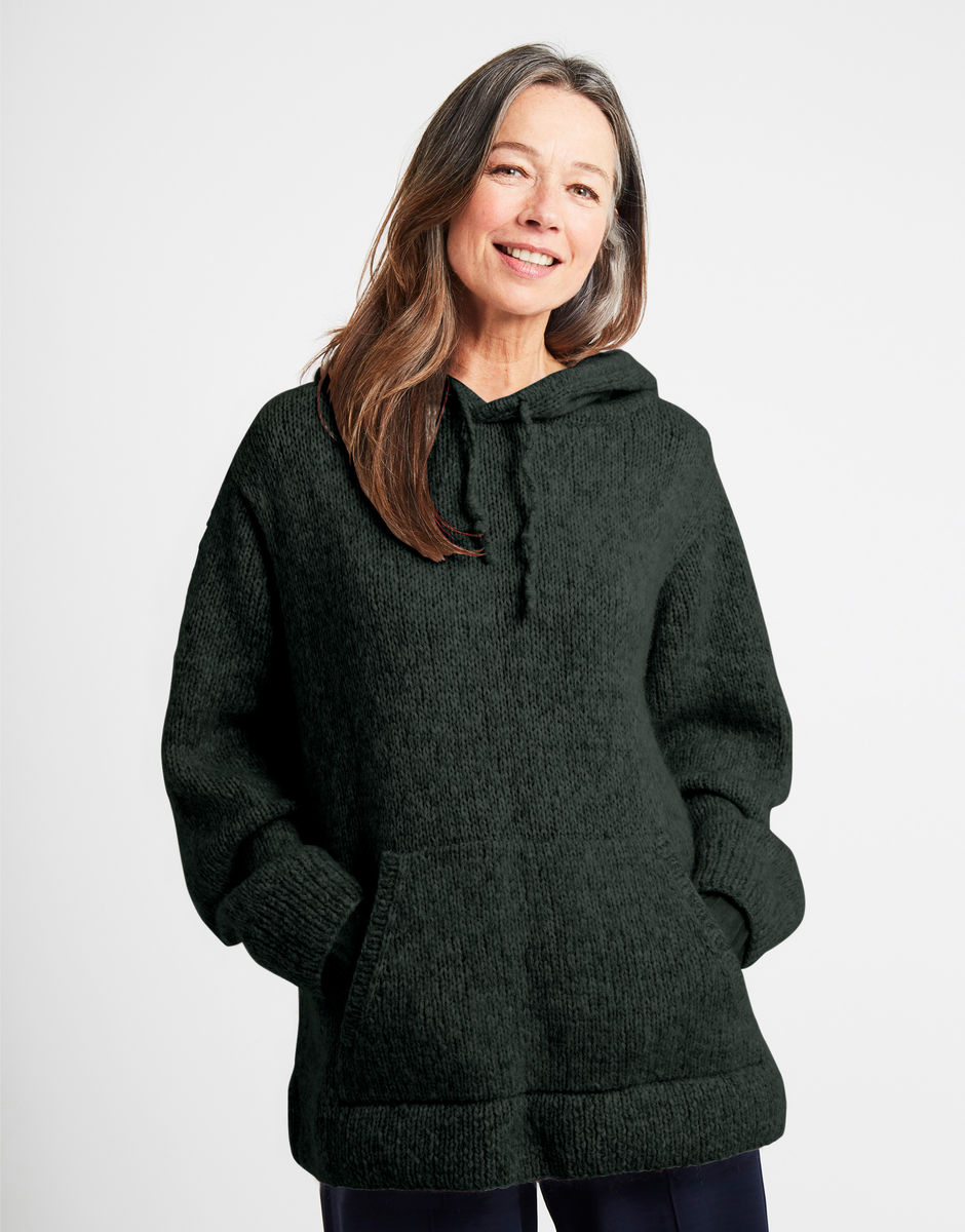 Blackout Hoodie Forest Green