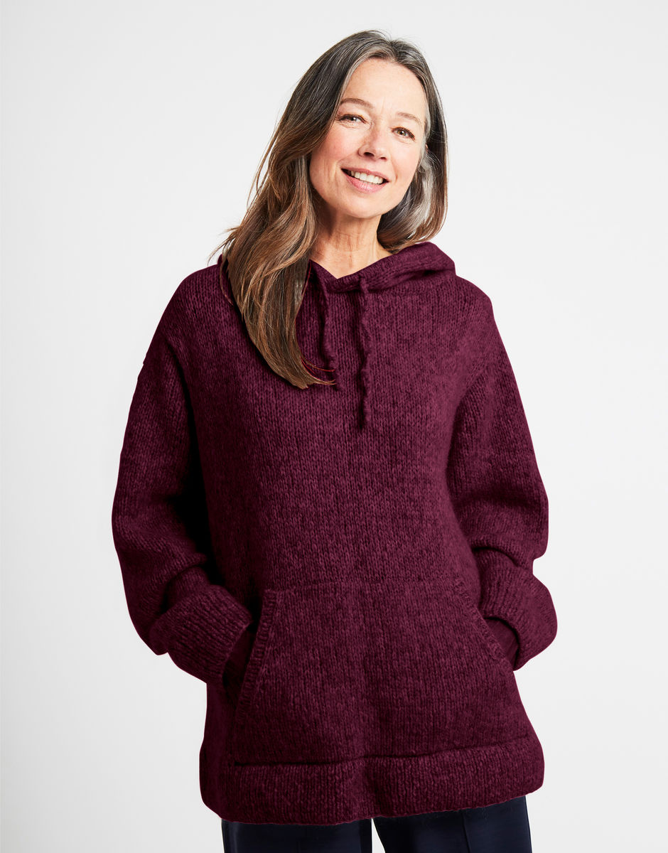 Blackout Hoodie Margaux Red