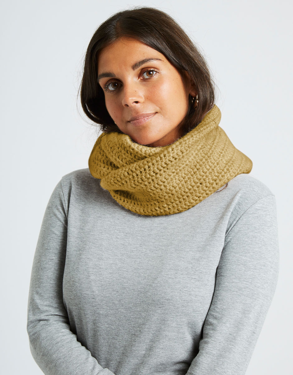 Cherish Snood Bronzed Olive