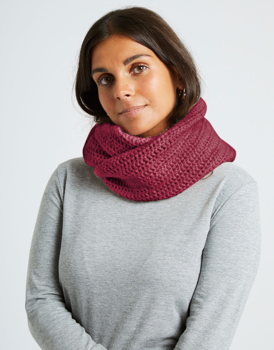 Cherish Snood Margaux Red