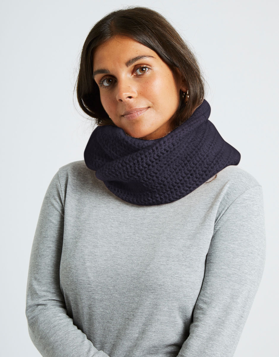 Cherish Snood Midnight Blue