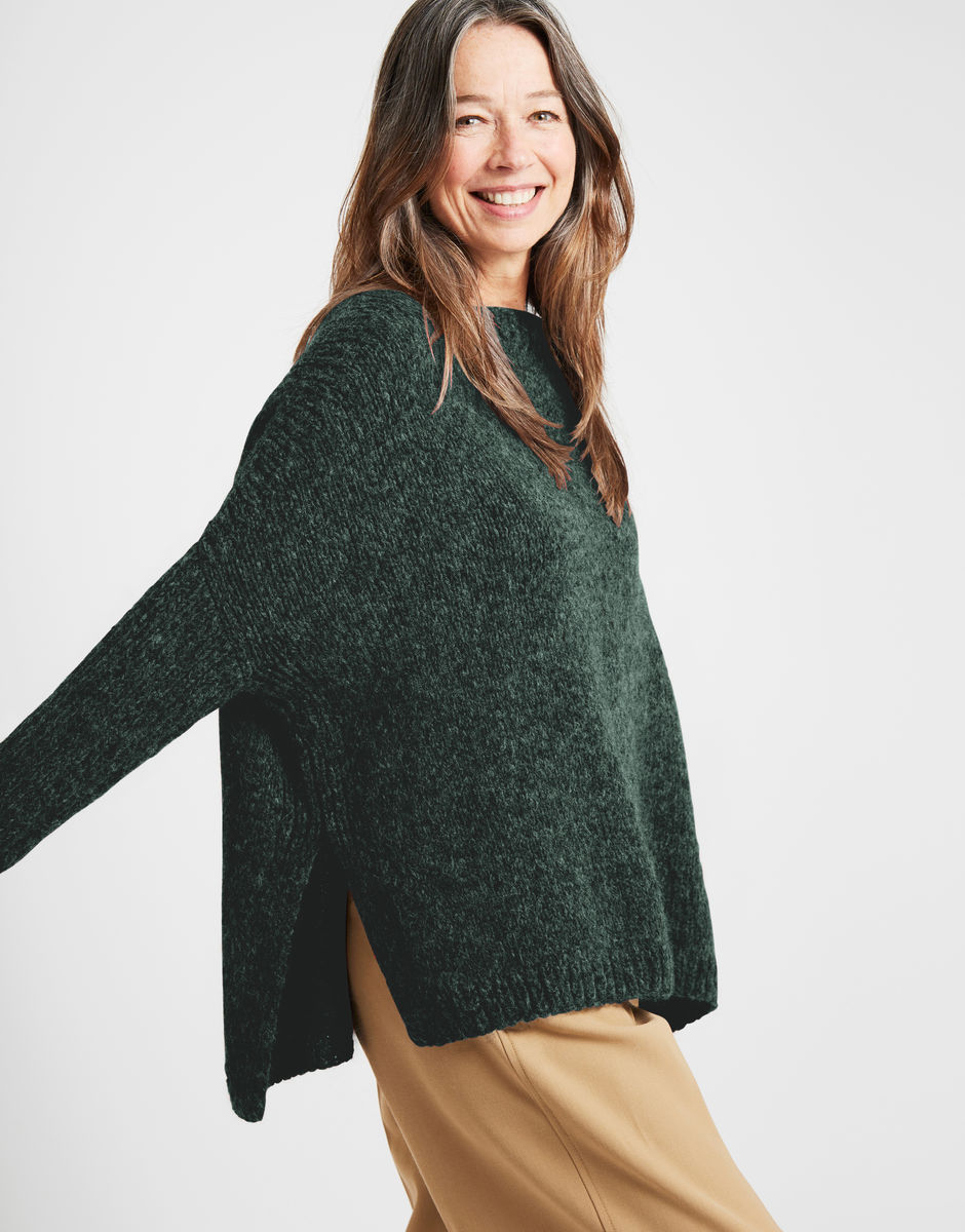 Happy Land Pullover Forest Green