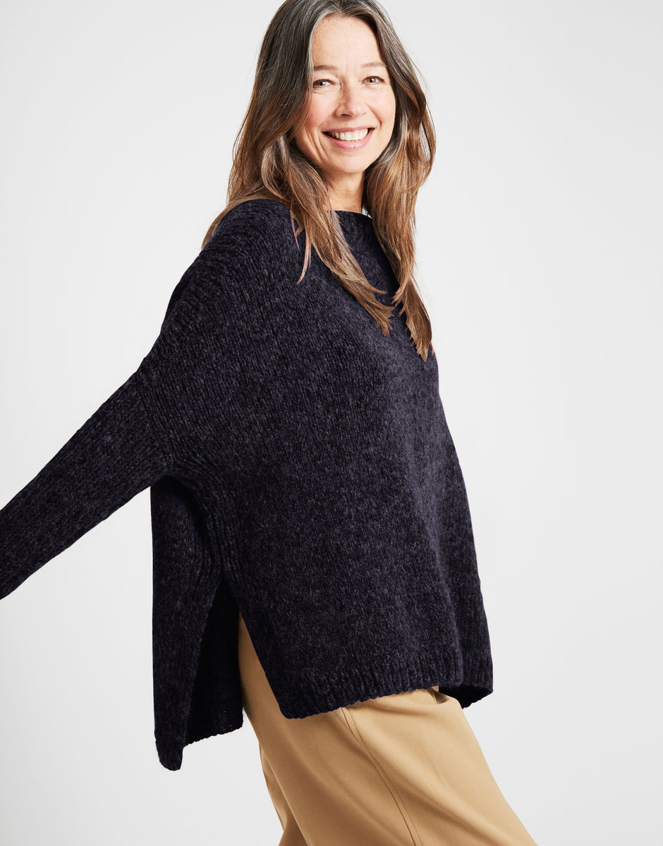 Happy Land Pullover Midnight Blue